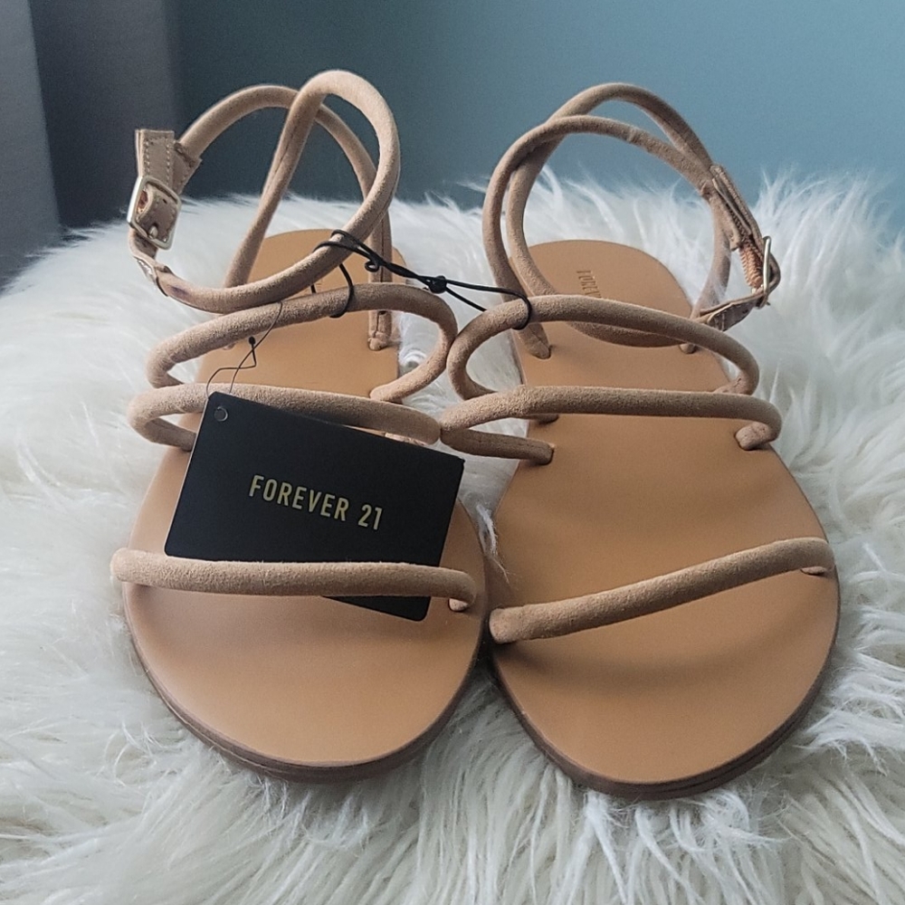 Forever 21 Faux Suede Sandals